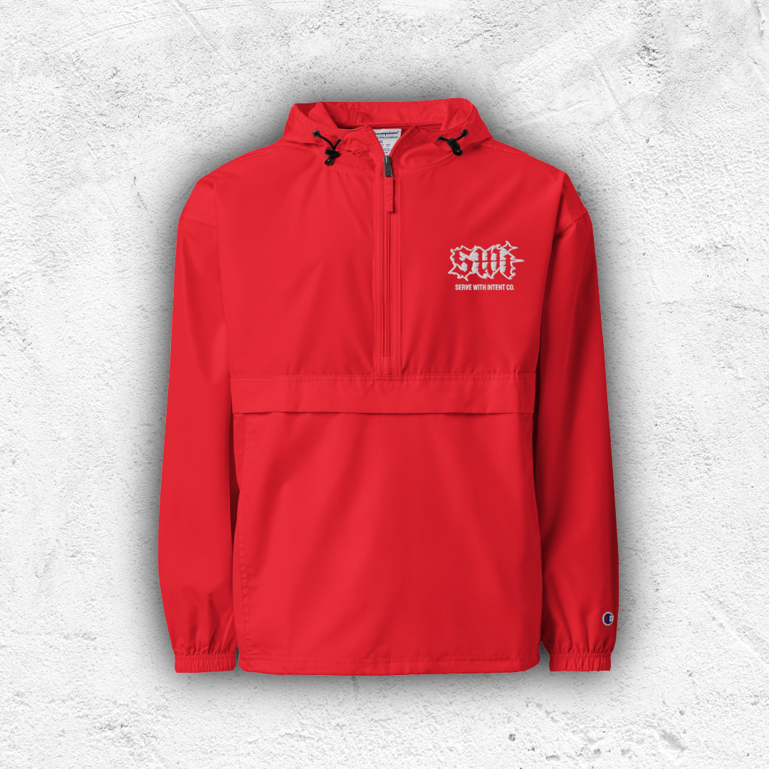 Embroidered Champion Packable Jacket
