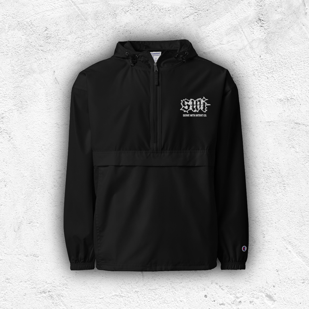 Embroidered Champion Packable Jacket