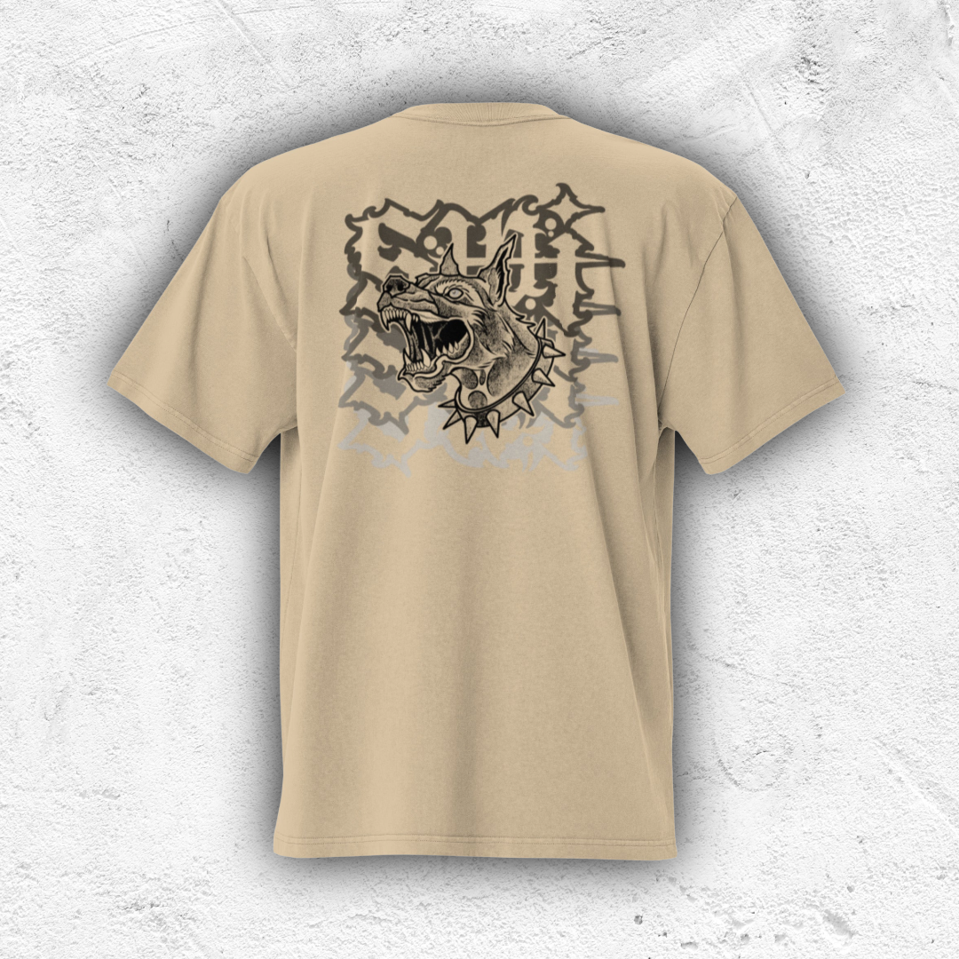 Wolf Logo Oversized Tee